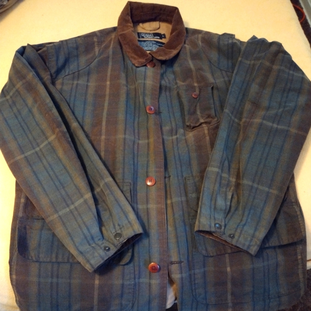 Men's polo barn jacket